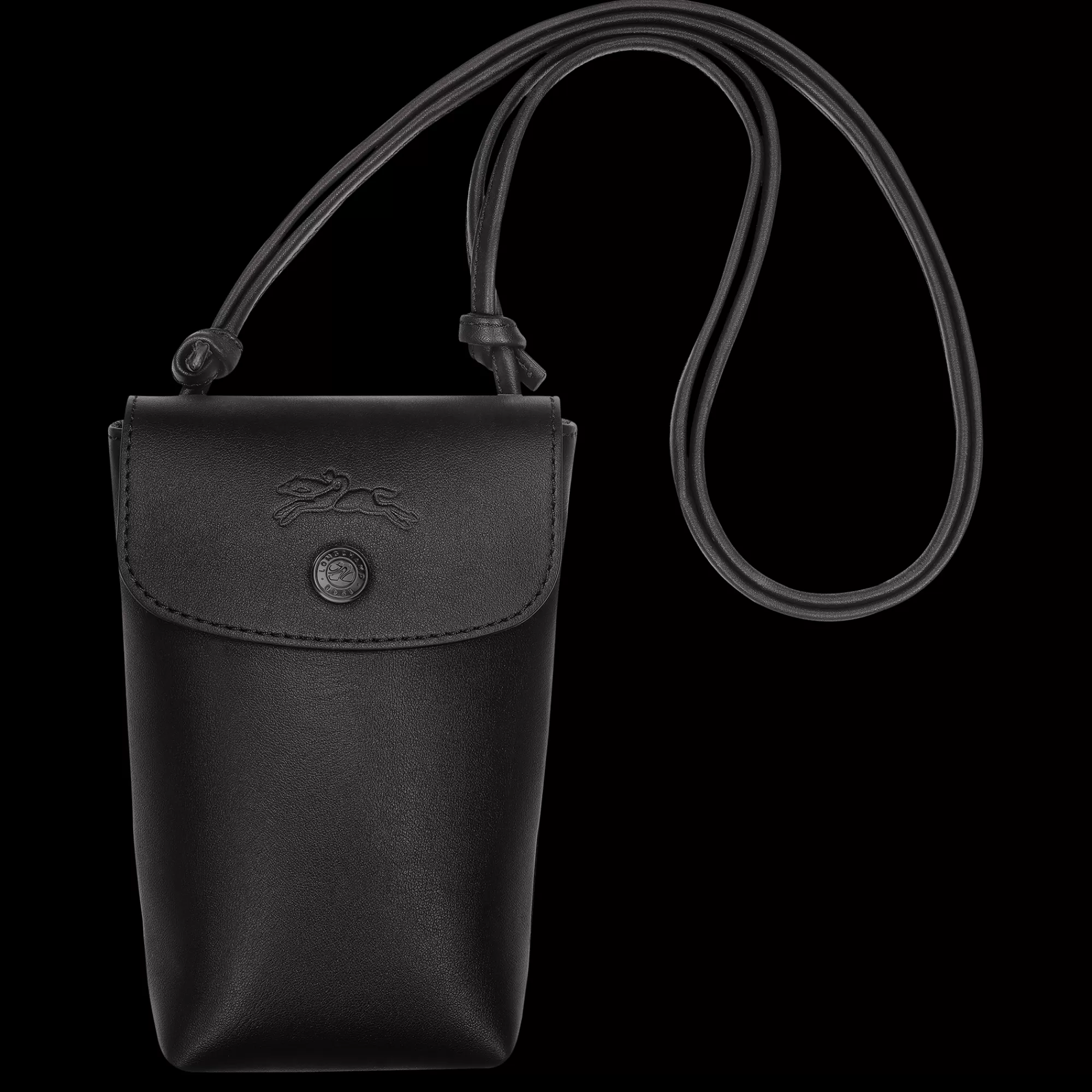 Le Pliage Xtra | Accessoires>Longchamp Etui Téléphone Avec Cordon Le Pliage Xtra Noir