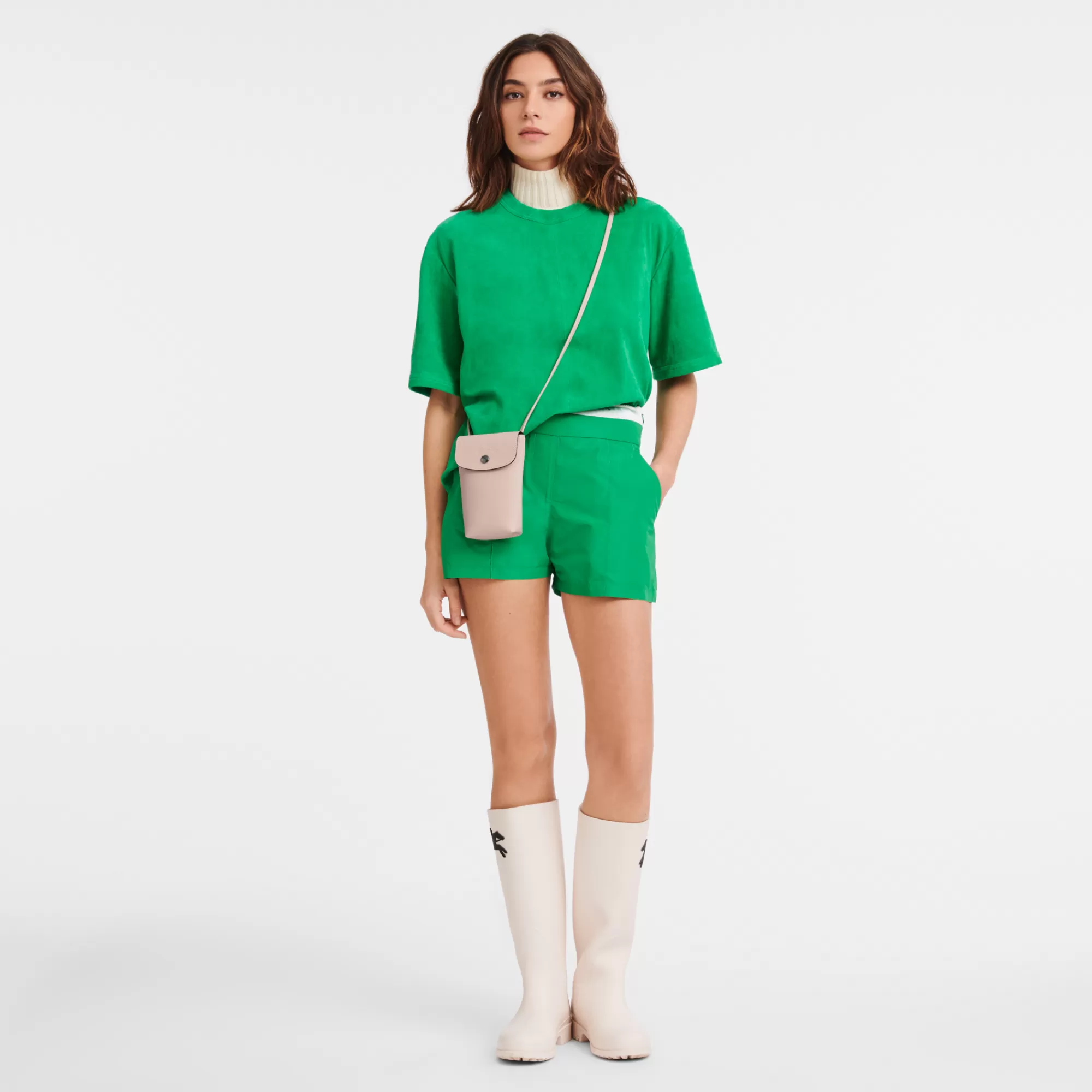 Le Pliage Xtra | Accessoires>Longchamp Etui Téléphone Avec Cordon Le Pliage Xtra Nude