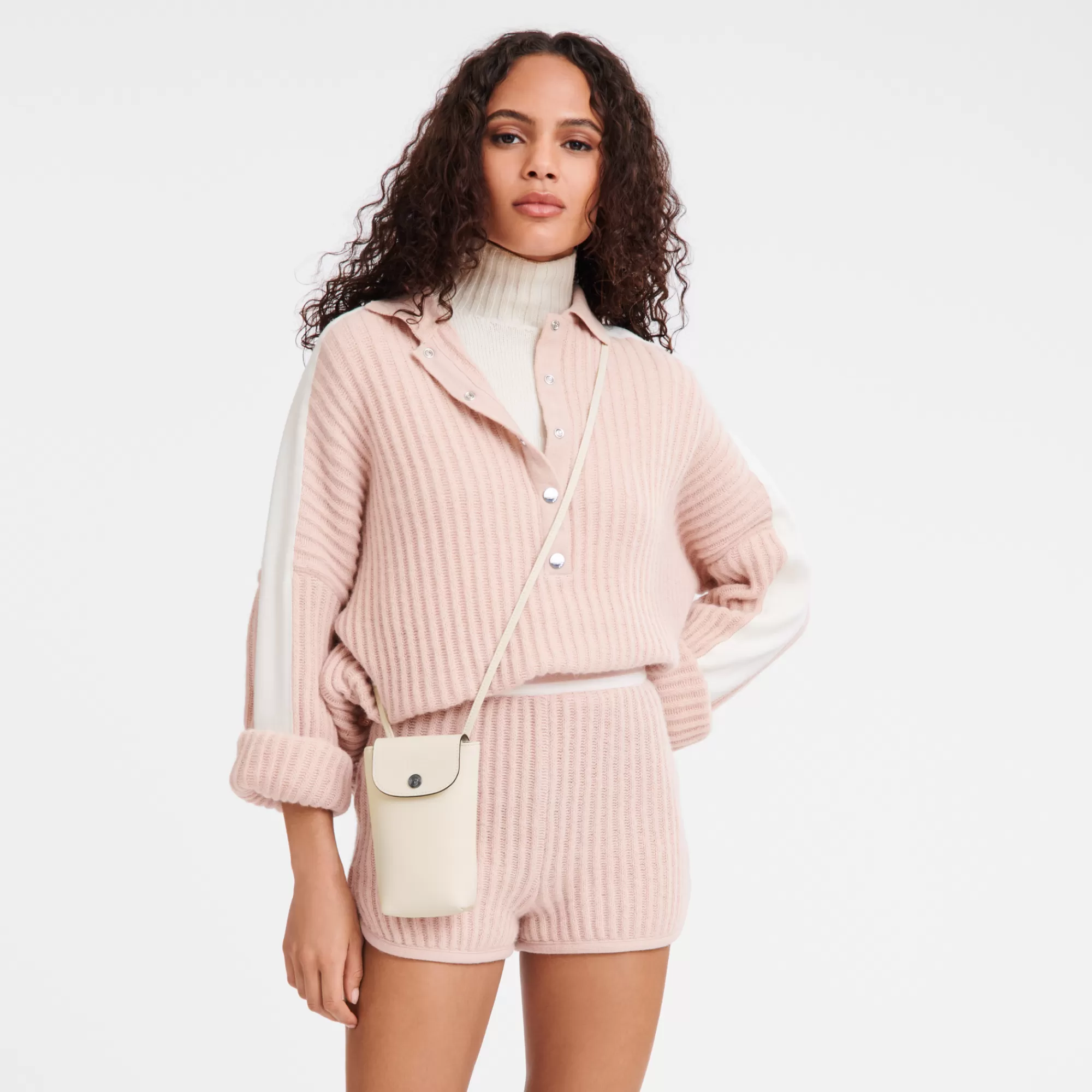 Le Pliage Xtra | Accessoires>Longchamp Etui Téléphone Avec Cordon Le Pliage Xtra Ecru