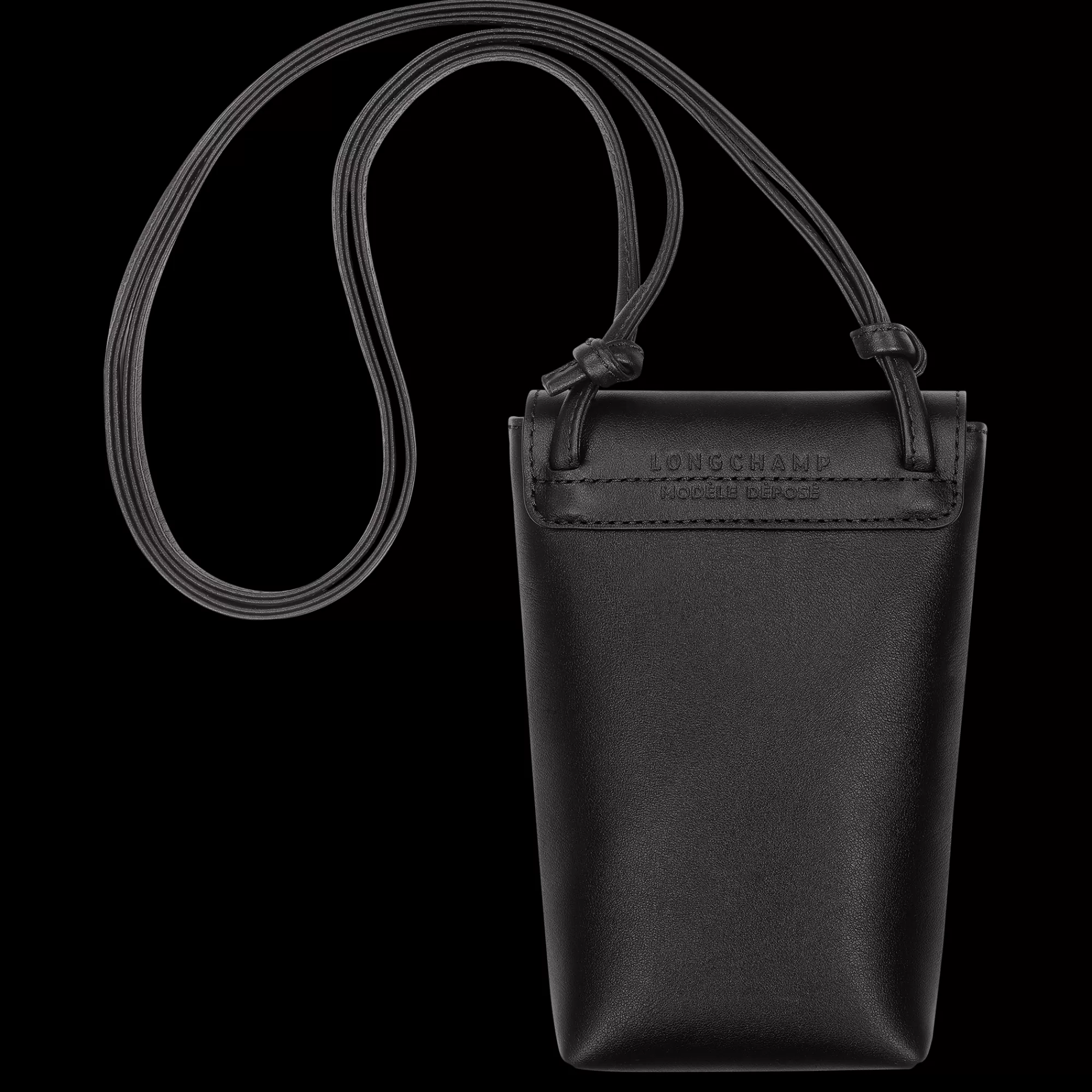 Le Pliage Xtra | Accessoires>Longchamp Etui Téléphone Avec Cordon Le Pliage Xtra Noir